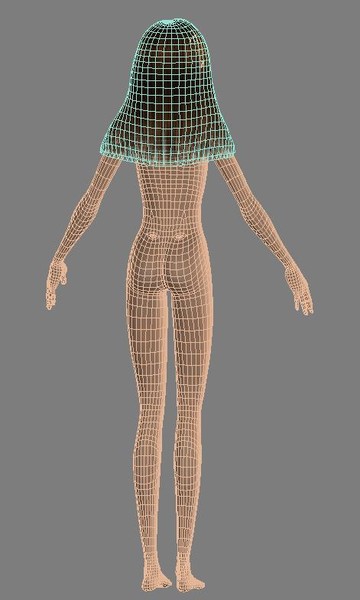 girl anime 3d max - Sabriel 18.1.zip... by sbeynon